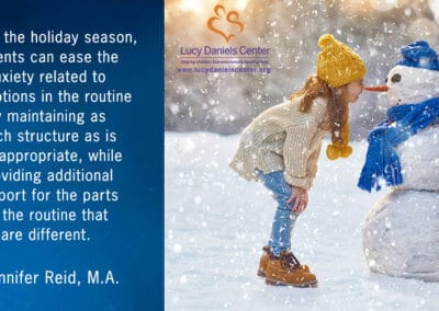 Helping Children as the Winter Holidays Approach