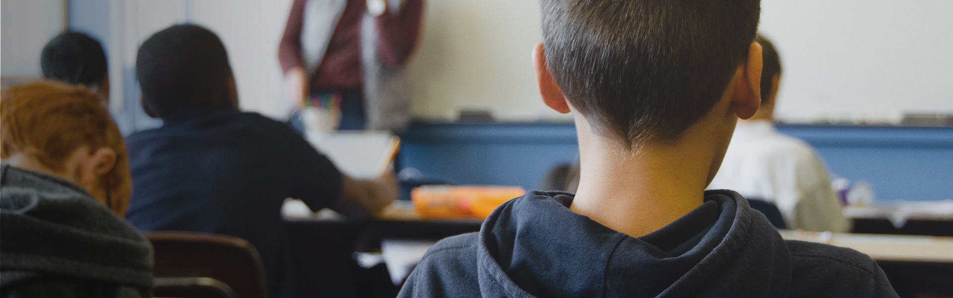 children in a classroom